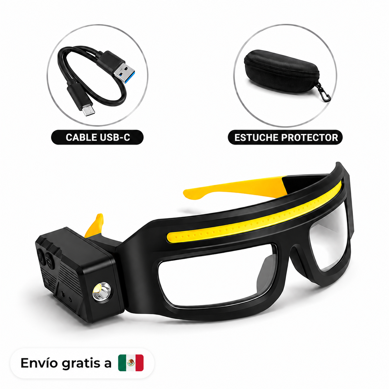 Gafas LED Manos Libres